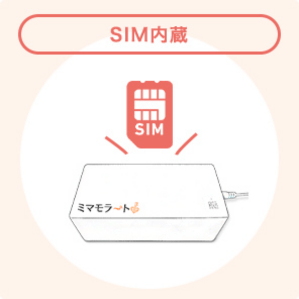 SIM内蔵